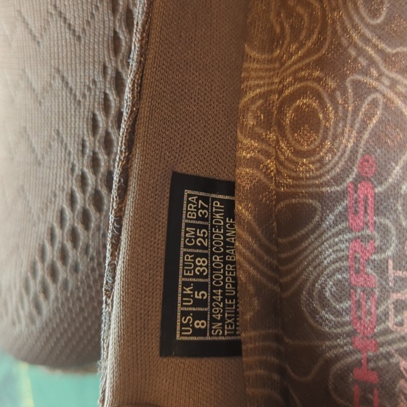 Skechers Reggae Fest Willows relaxed fit 8 grey Women's NEW NWOB - Picture 5 of 9